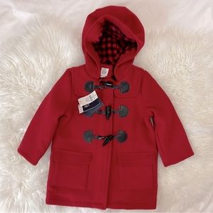 Baby Gap Red Peacoat